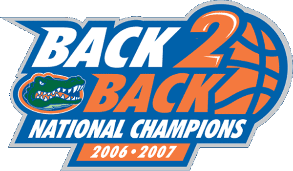 Florida Gators 2007 Champion Logo diy DTF decal sticker